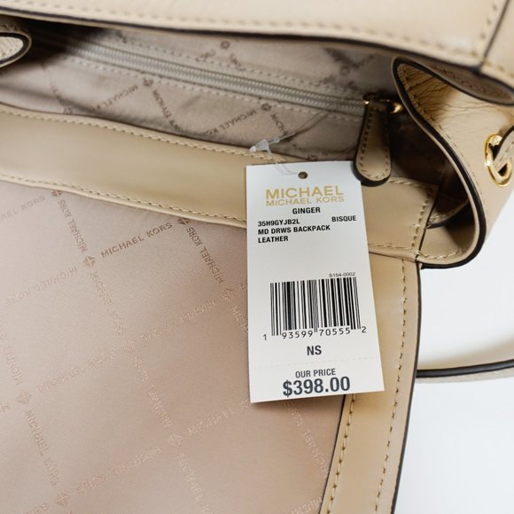 michael kors ginger backpack